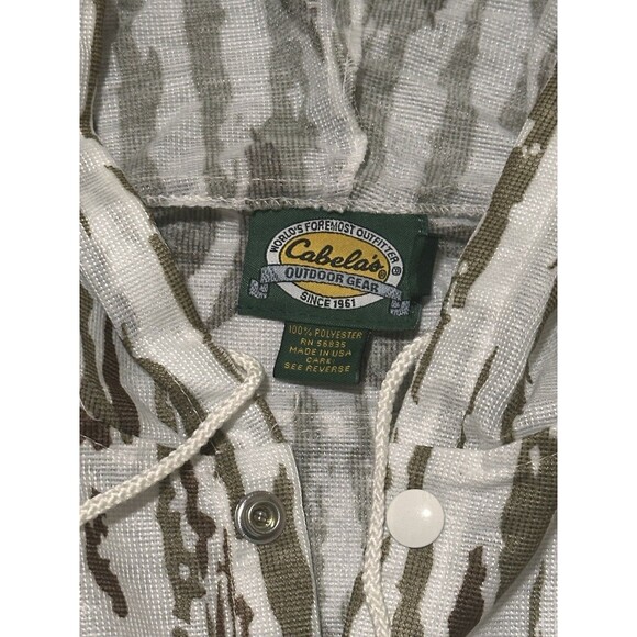 Cabela's Lightweight Cover-up Parka & Pants Hunting Snow Winter 2XL Camo USA - Picture 9 of 16